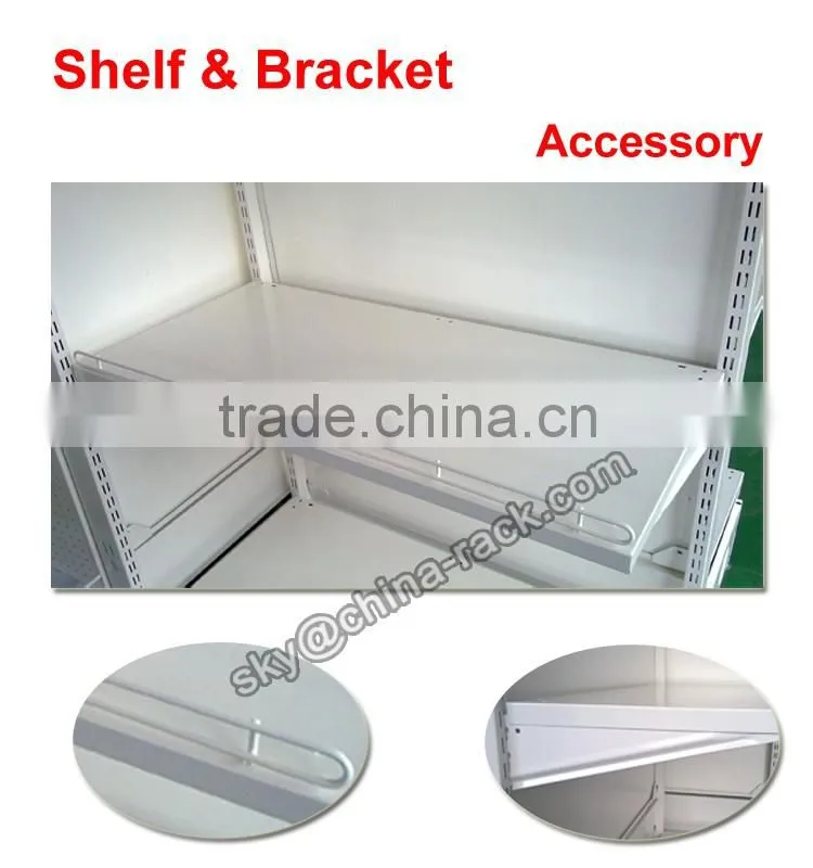 Island Shelf Bracket Shelving Rack Shelf Supermarket