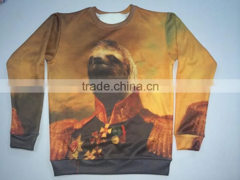 sublimation all over print crewneck sweatshirt