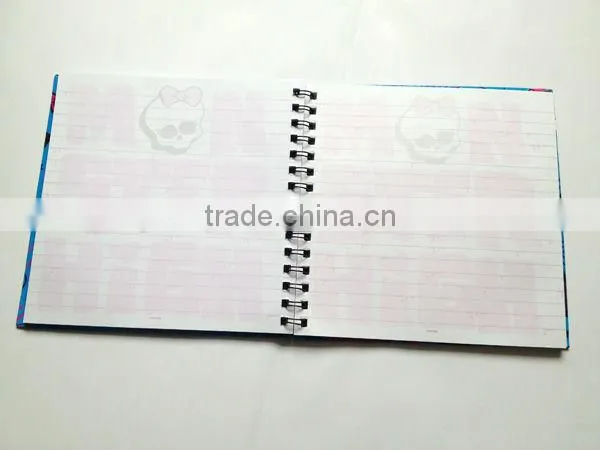 spiral notebook with hard cover,hard cover notebook