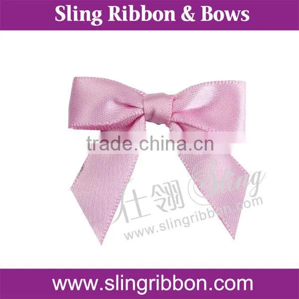 5/8 Inch Yellow Dot Printed Ribbon Factory Directly Satin Ribbon Bow