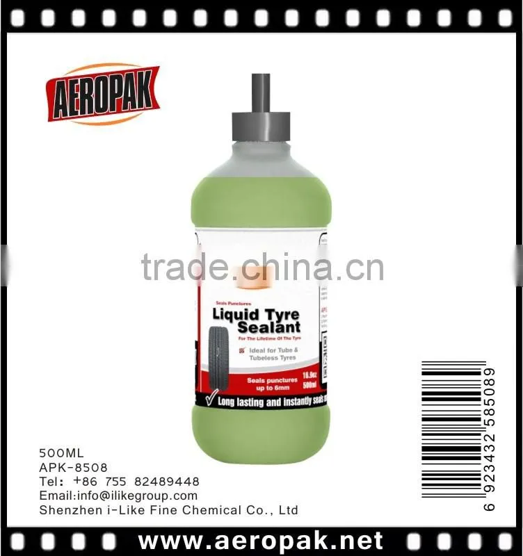 Aeropak Anti Puncture Proof Liquid Tyre Sealant Tyre tube sealant for Car