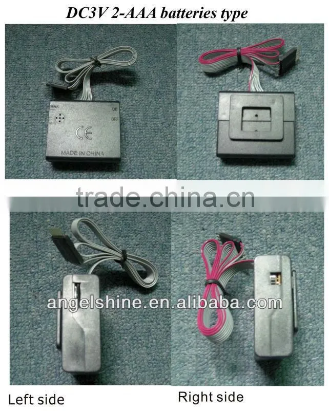hot sales dc3v sound active el inverter for el t-shirt panel with CE/ROHs