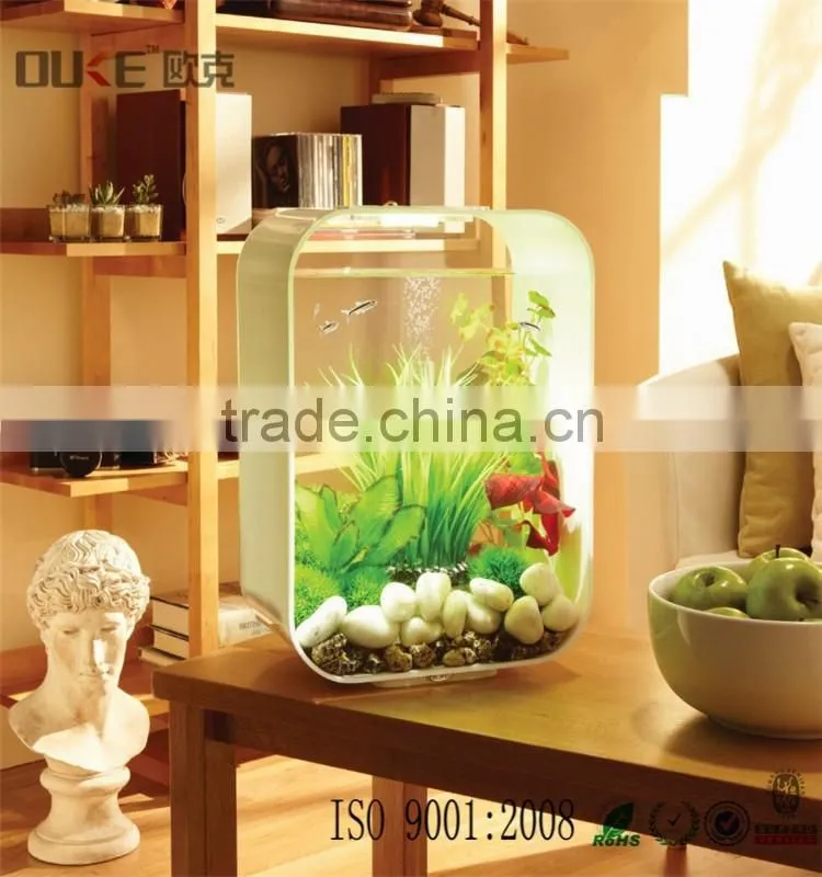 eco-friendly hot selling rectangle acrylic plexiglass acrylic fish tank wholesale