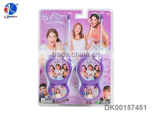 Electric Plastic Walkie Talkie Toys For Kids