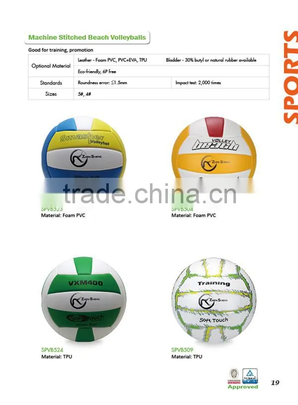 Zhensheng official size weight volleyball