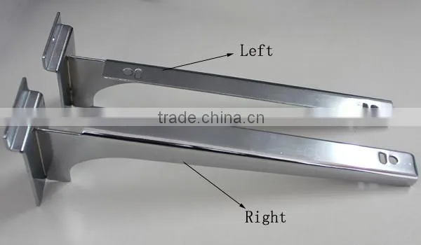 wholesale chrom glass shelf brackets in China