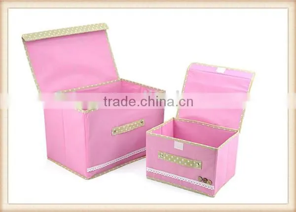 Large Rural non woven foldable box storage