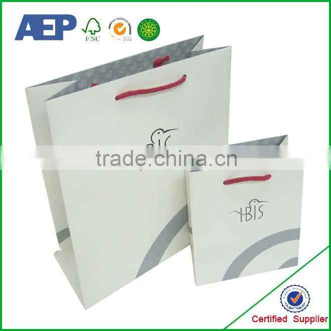 Luxury Shopping Paper Bag Price/Paper Bag With Logo Print