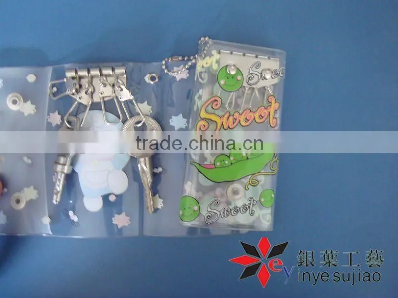 Doraemon design PVC key holder /case for promotion