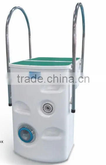 prices of water purifing machine/pool equipment/Chinese best wall mounted swimming pool filter/ pipeless integrated pool filter