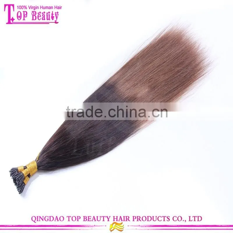 Factory price 100% remy remy 1g stick tip hair extensions russian i tip hair extensions wholesale