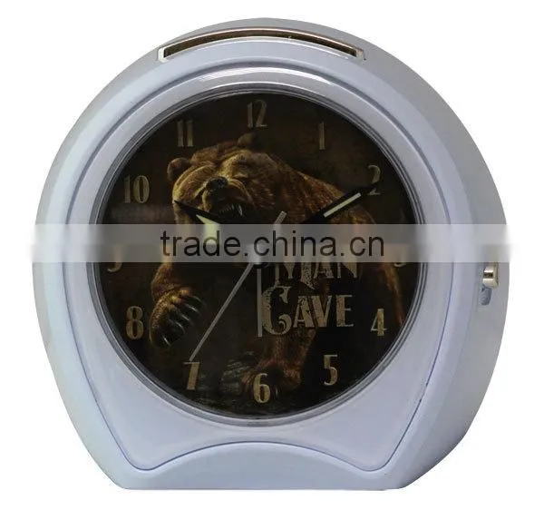 Promotion musical alarm clocks good reputation/Melody table clocks hot sale types