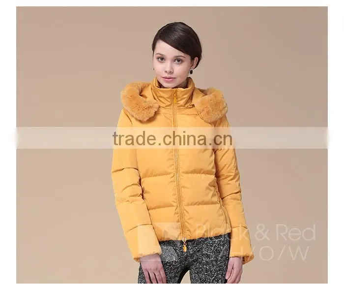 woman besutifle foldable duck down jacket for sale