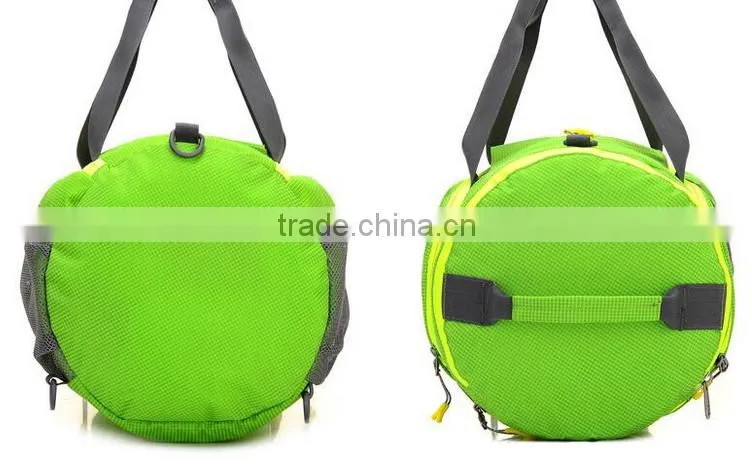 2016 alibaba china multi function foldable duffel travel bag with shoulder strap