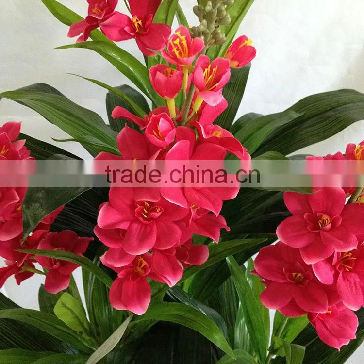 wholesale indoor fake vanda bonsai trees