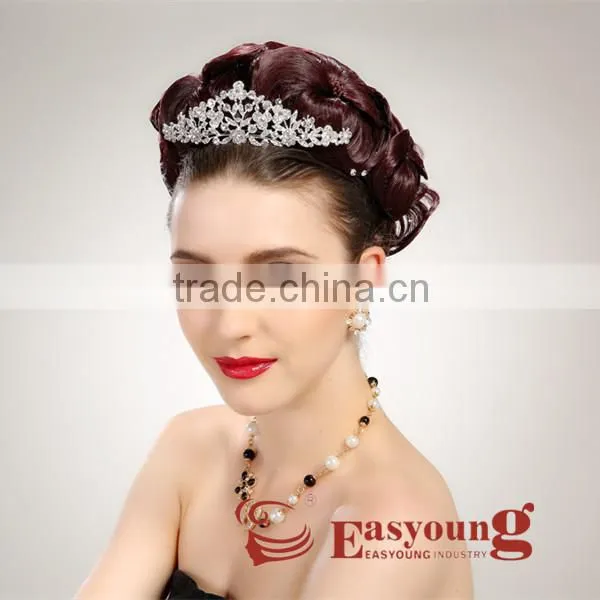 Wedding hair pieces for bride, synthetic hair accessories for updos