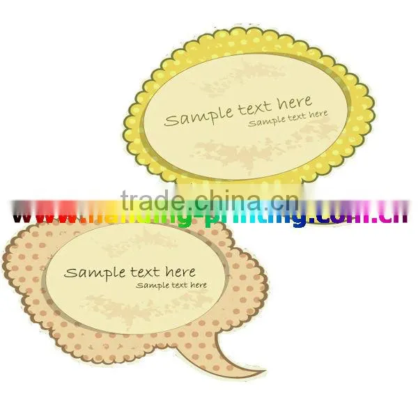 lovely carton Adhesive Stickers print