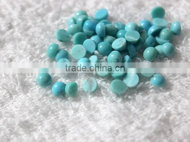 Semi precious stone blue turquoise