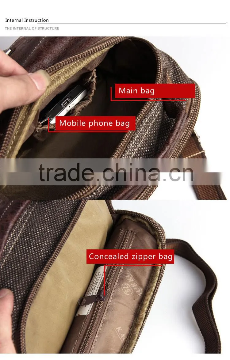 Old Fashion Canvas Waist Bag Fanny Pack Small Messenger Bag Waist Belt Bag Waist Pack Running Waist Bag