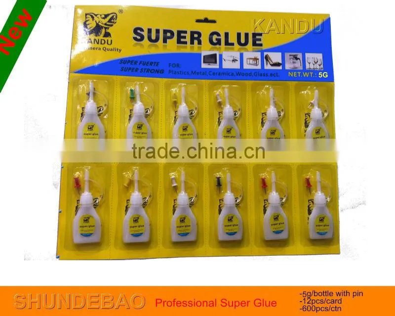 Plastic bottle super glue 5g