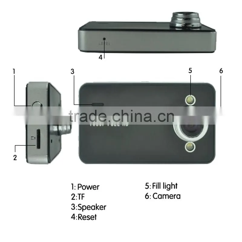k6000 user manual fhd 1080p car camera dvr video recorder for car