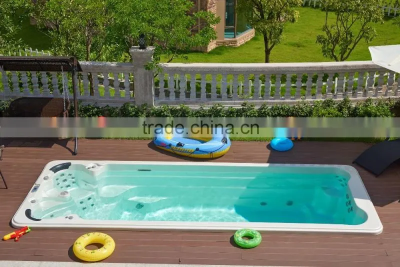 large outdoor spa pool acrylic massage whirlpool swim spa whirlpool pool spa hot tub