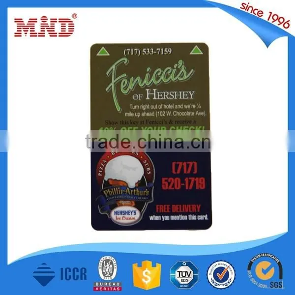 MDH324 Rewritable 125khz hotel door lock key cards