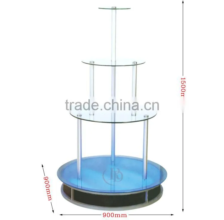 AD-09 glass corner shelf