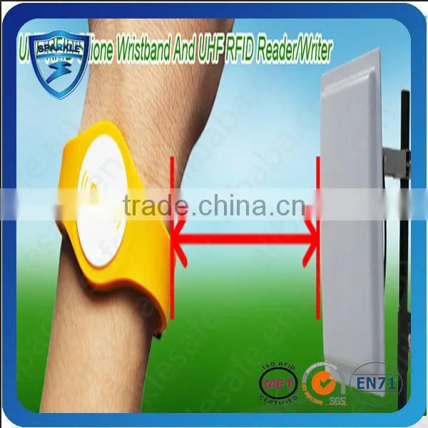 Printing f08 silicone rfid wristband for Event/club access control