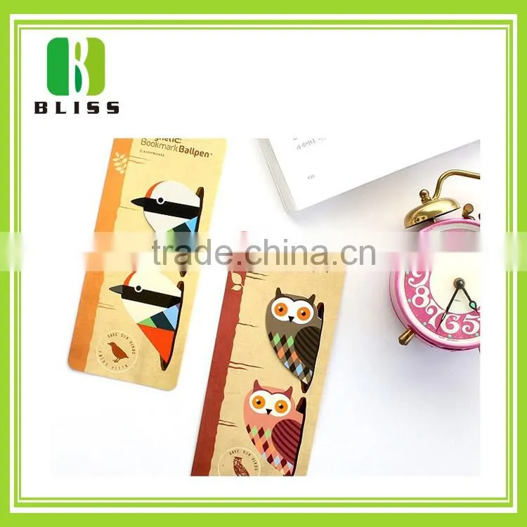 Custom all kinds gift spot glossy lamination uv bookmark paper magnetic stripe card