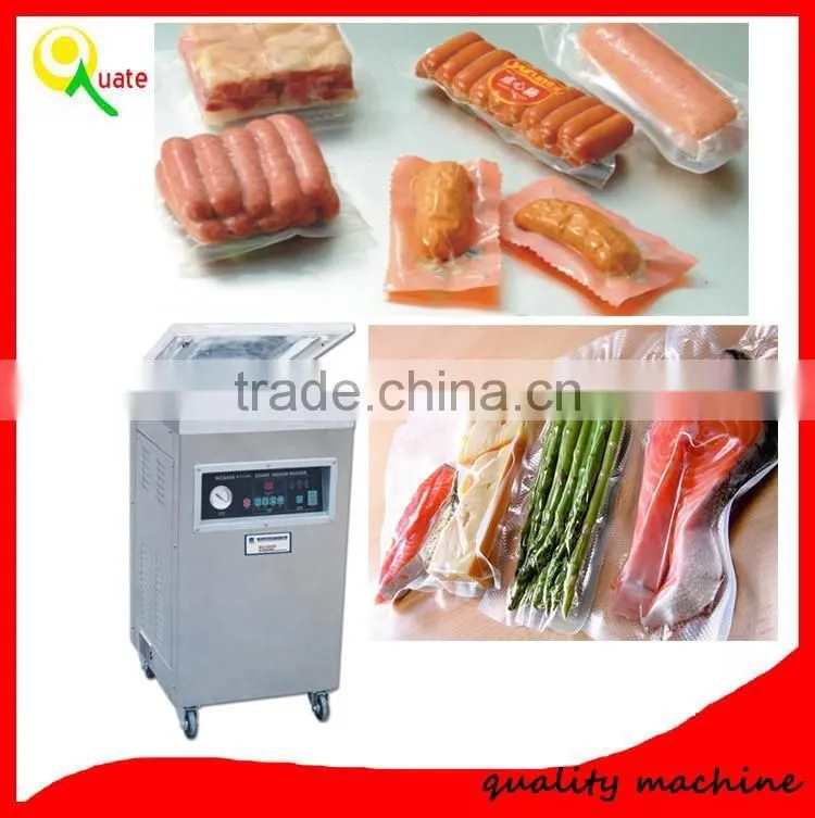 Automatic food meat chicken vacuum sealer sausage rice packer fish fruit vacuum sealing machine price for