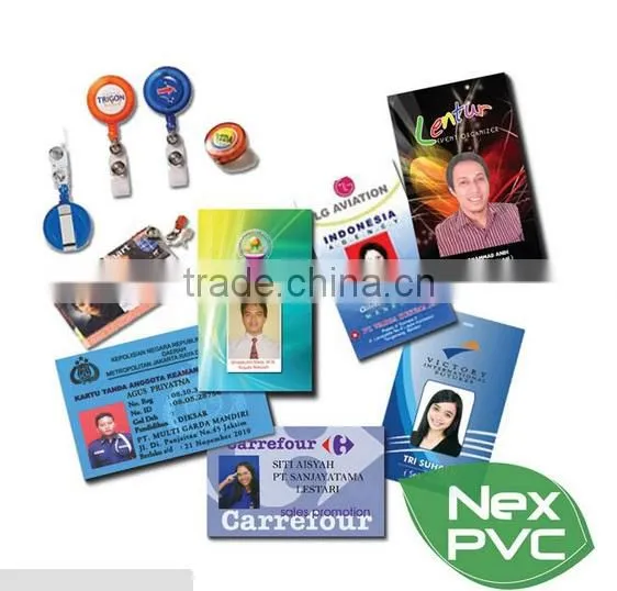 Plastic stuff id card for identification