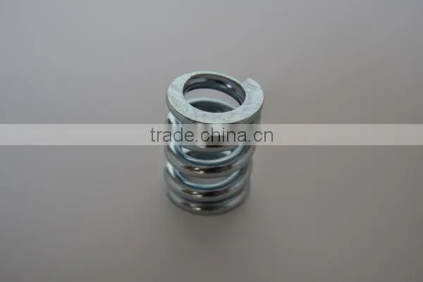 zinc plating compression spring