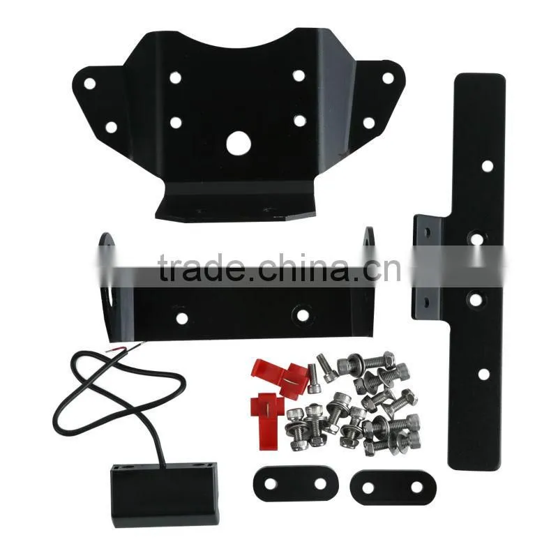 License Plate Holder Bracket For KAWASAKI NINJA 400 2010-2011 ER-6N 2009-2011