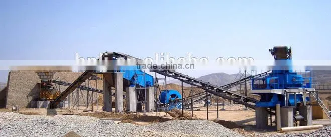 Vertical shaft impact crusher for silica sandstone crushing