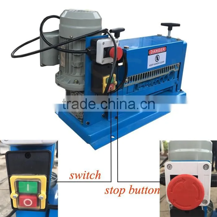 copper wire stripping machine fiber optic cable blowing machine BS-015M BSGH wire peeling machine