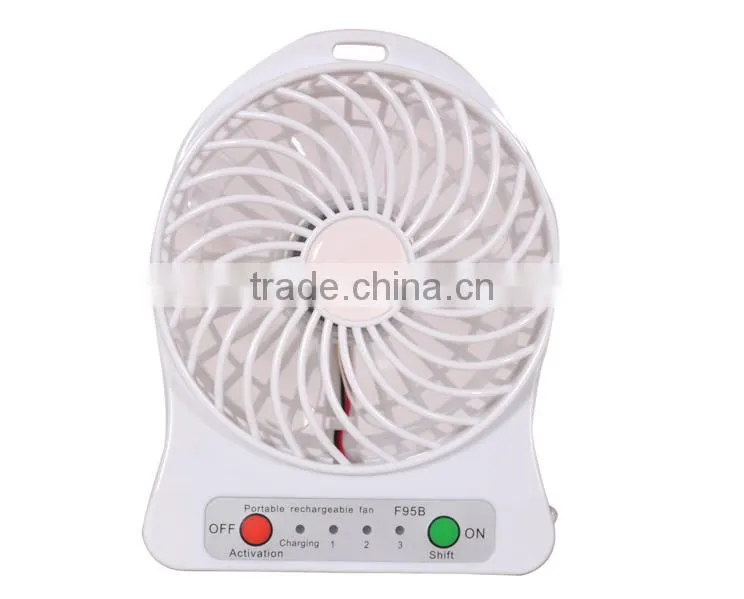 Multi-functional Portable Rechargeable Mini Handheld Desk Fan Cool USB Fan