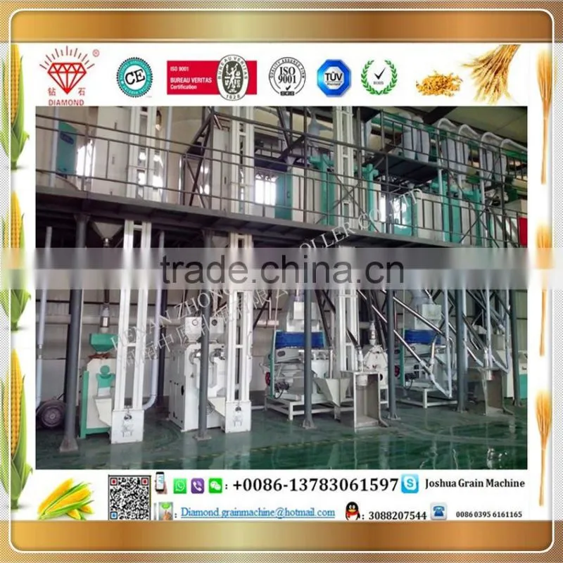 Best Maize milling machine/maize peeling and germ removing machine