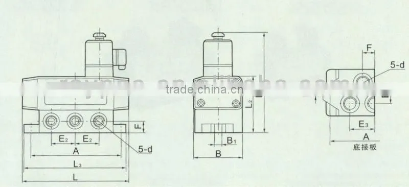 HERION K25D-15 Series pneumatic electric control valve pneumatic switch valve