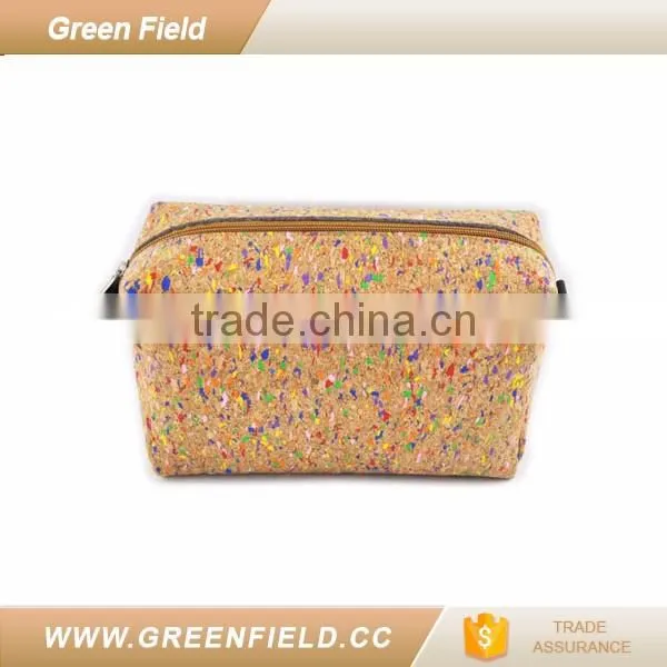 personalized natural cork cosmetic box
