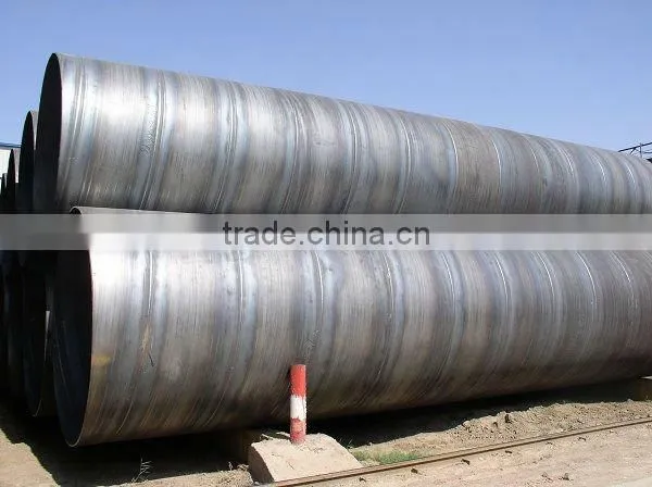 Carbon steel SSAW Pipe with 3LPE corrosion coating