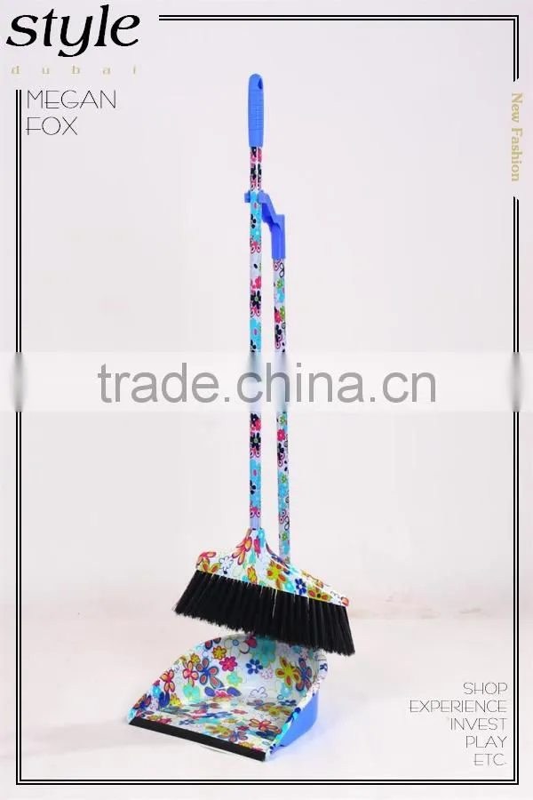 New design plastic dustpan and broom suit