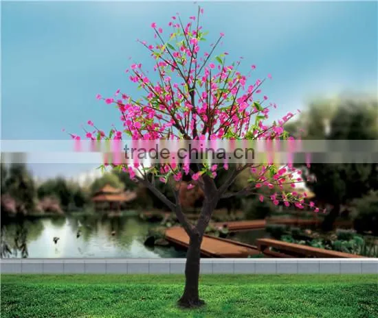 Artificial lighted tree