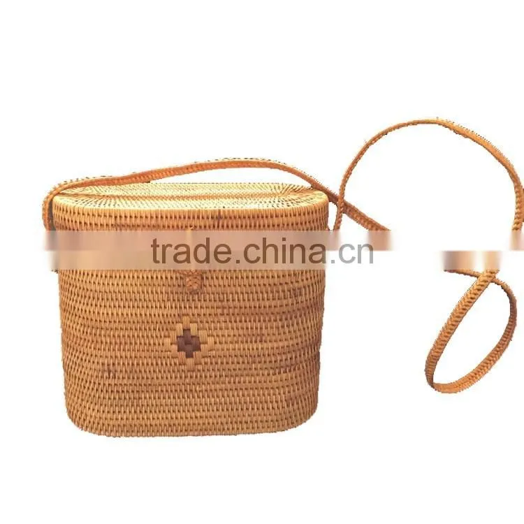 Vietnam rattan weaving tote bags cross bags reuseable bags
