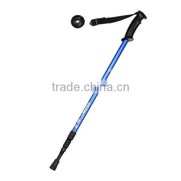 trek poles aluminum, internal lock, PP grip, 3 sections SZ15523