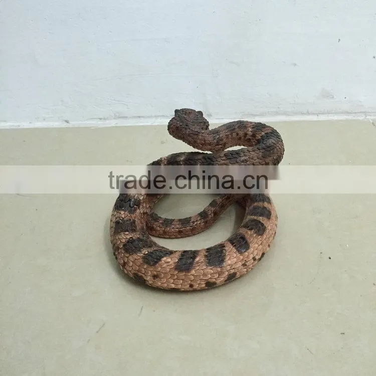Polyresin snake sculpture