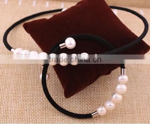 10-11 mm white freshwater pearl necklace and bracelet sets wholesale