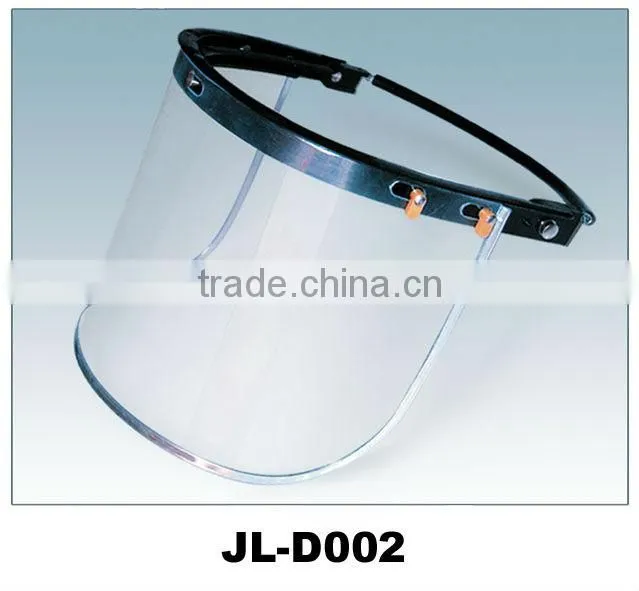 PVC safety face shield visor