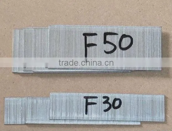 F type brad nails with factory price.