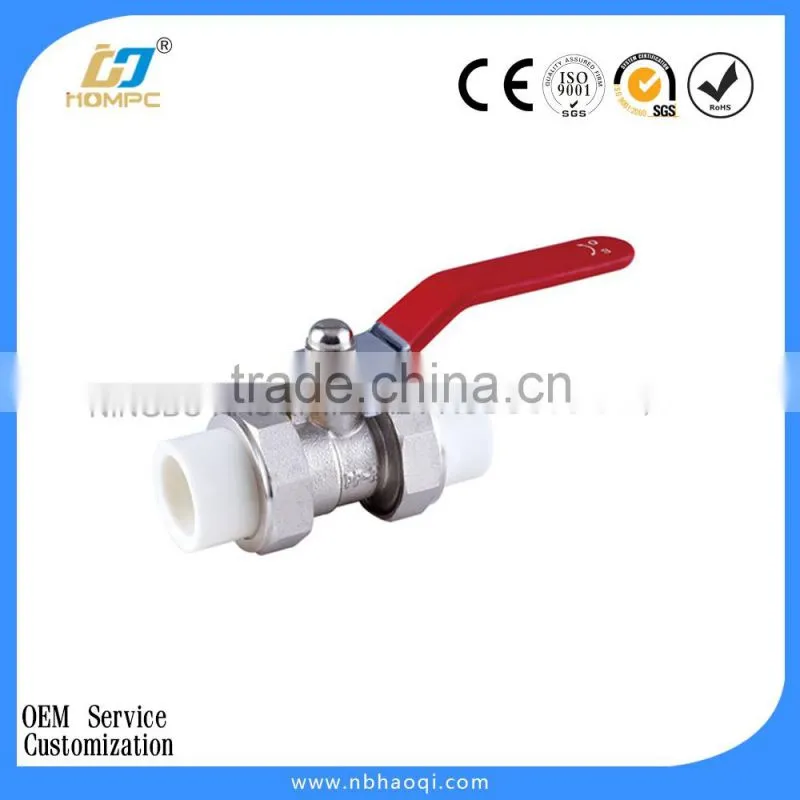 Brass valve cw617n hose mini ball valve
